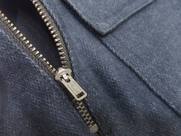 John Gluckow(����� ����å���)by WAREHOUSE [Lot.JG-39 C.P.O.Half-Zip Shirt/Navy]