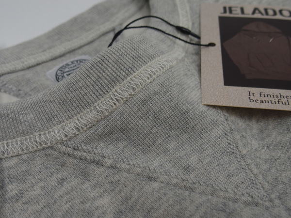 JELADO(顼)[Champs Sweat Shirt/SaltPepper]