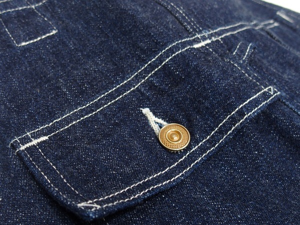 John Gluckow(����� ����å���)by WAREHOUSE [JG-41 Strongarm Reinforced Overalls/Indigo Denim]