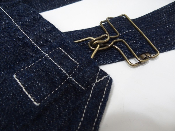 John Gluckow(����� ����å���)by WAREHOUSE [JG-41 Strongarm Reinforced Overalls/Indigo Denim]