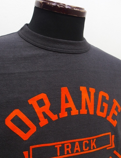 WAREHOUSE(�������ϥ���)[Lot.5906 Long Sleeves Tee/ORANGE-Smicro Black]