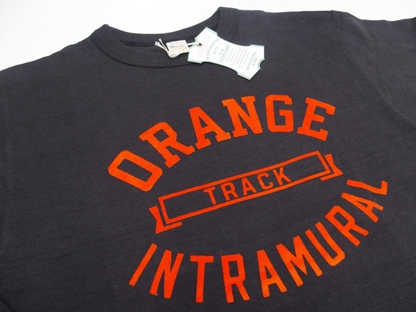 WAREHOUSE(�������ϥ���)[Lot.5906 Long Sleeves Tee/ORANGE-Smicro Black]