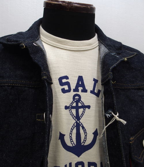 JELADO(�����顼��)Original Print Tee [Anchor Man/Vanilla]