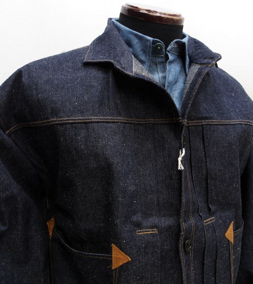 WAREHOUSE(�������ϥ���) [Lot.2214 1880 HEAVY LEATHER BOUND BROWSE/Indigo]