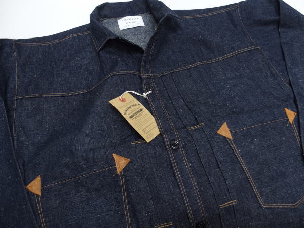 WAREHOUSE(�������ϥ���) [Lot.2214 1880 HEAVY LEATHER BOUND BROWSE/Indigo]