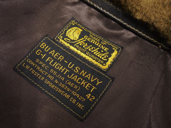 ��Size��42��38-50th Anniversary Rainbow Country [US AER-U.S.NAVY G-1 FLIGHT JACKET/55J14 N-383s-10427/Dark Seal]