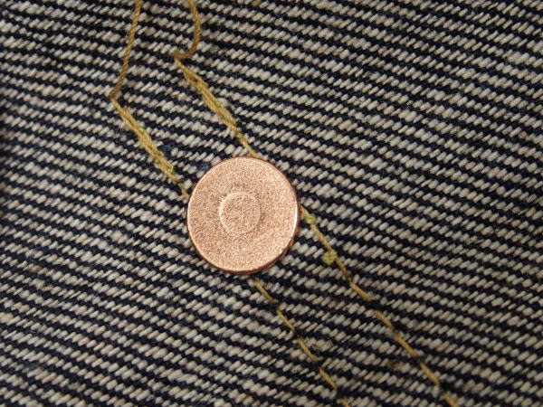 2024 ǥFULLCOUNT(ե륫)[Lot.s2107-24 WWII Model Brown Cotton Denim Jacket/Non Wash]