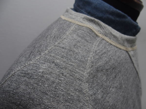 WAREHOUSEʥϥOriginal Sweat [FREEDOM SLEEVE SWEAT/Lot.404-Gray]