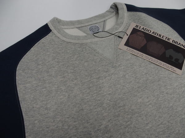 JELADO(顼)[Champs Sweat Shirt 2-Tone/SaltPepperNavy]