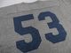 WAREHOUSE(�������ϥ���)[Lot.4063 3/4 Sleeve Football Tee/BLUE DEVILS-Heather Gray]