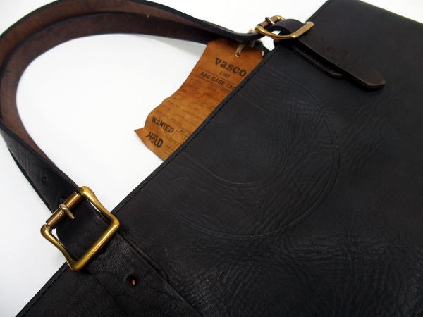 Vasco(��������)[Three Eight ���� U.S.MAIL LEATHER TRAVEL TOTE BAG-MEDUIM/Black]