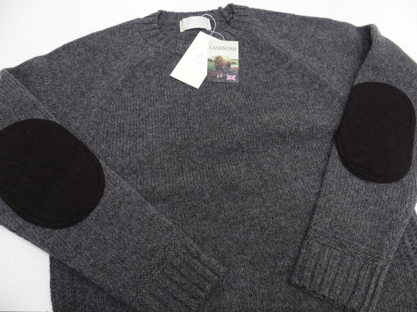 Soglia(ꥢ)[LANDNOAH SWEATER/British Wool-Gray]