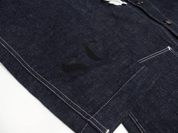 John Gluckow(����� ����å���)by WAREHOUSE [Lot.JG-27 Sailor's Blouse,/Indigo Custom Print]