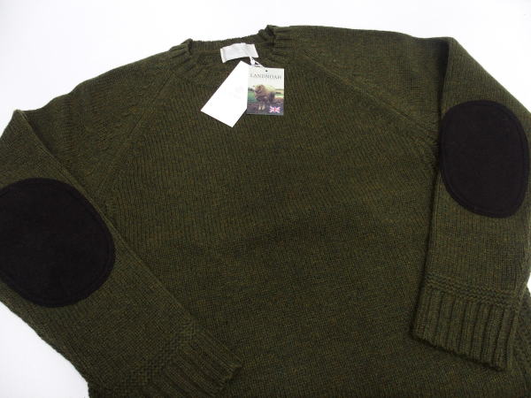 Soglia(ꥢ)[LANDNOAH SWEATER/British Wool-Khaki]
