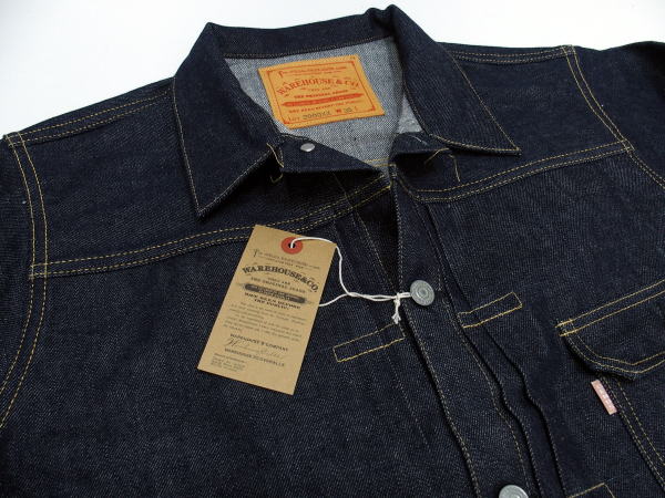 WAREHOUSE(ϥ) [Lot.2000xx Dead Stock Blue Denim Jacket]
