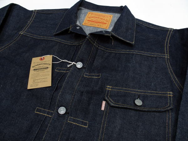 WAREHOUSE(ϥ) [Lot.2000xx Dead Stock Blue Denim Jacket]