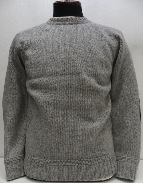 Soglia(ꥢ)[LANDNOAH SWEATER/British Wool-Light Gray]