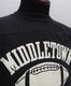 WAREHOUSE(�������ϥ���)[Lot.4063 3/4 Sleeve Football Tee/MIDDLETOWN-Smicro Black]