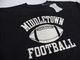 WAREHOUSE(�������ϥ���)[Lot.4063 3/4 Sleeve Football Tee/MIDDLETOWN-Smicro Black]