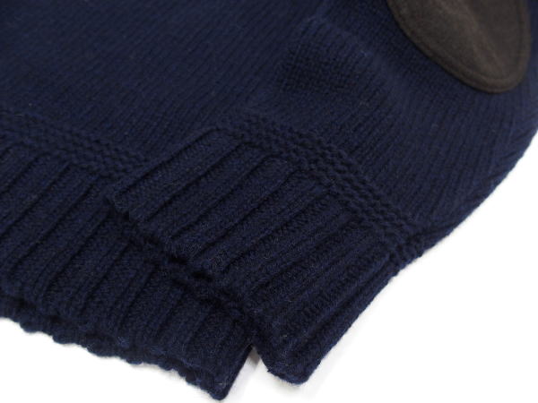 Soglia(ꥢ)[LANDNOAH SWEATER/British Wool-Navy]