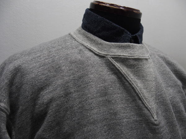 WAREHOUSEʥϥOriginal Sweat [SET-IN SLEEVE SWEAT/Lot.467-Gray]