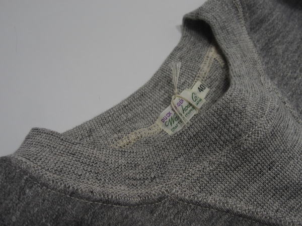 WAREHOUSEʥϥOriginal Sweat [SET-IN SLEEVE SWEAT/Lot.467-Gray]