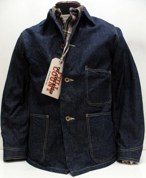 FULLCOUNT(�ե륫�����)[Lot.2015-1 Denim Chore Jacket]