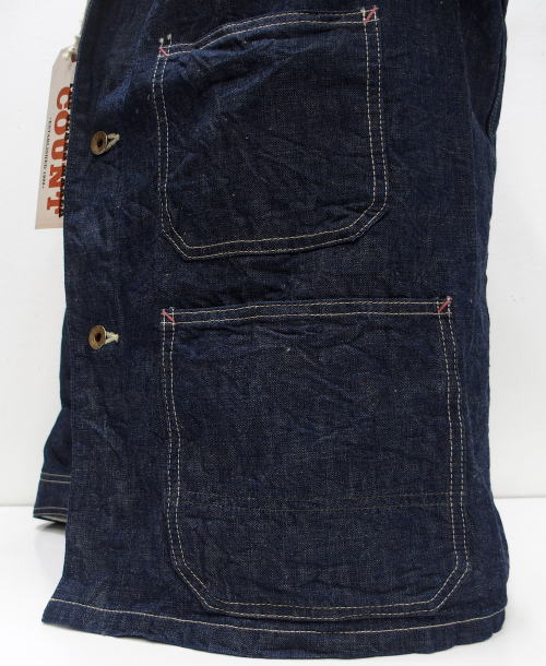 FULLCOUNT(�ե륫�����)[Lot.2015-1 Denim Chore Jacket]