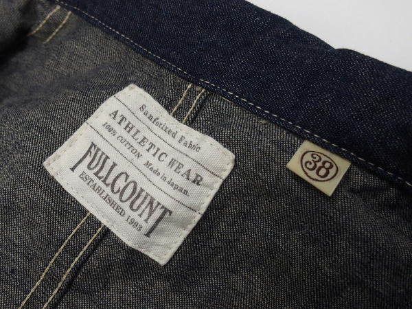 FULLCOUNT(�ե륫�����)[Lot.2015-1 Denim Chore Jacket]