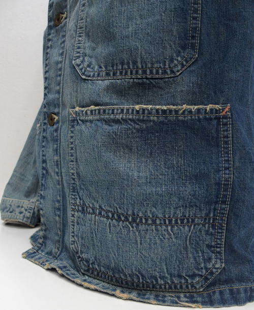 FULLCOUNT(�ե륫�����)[Lot.2015HW-2 Denim Chore Jacket HW]