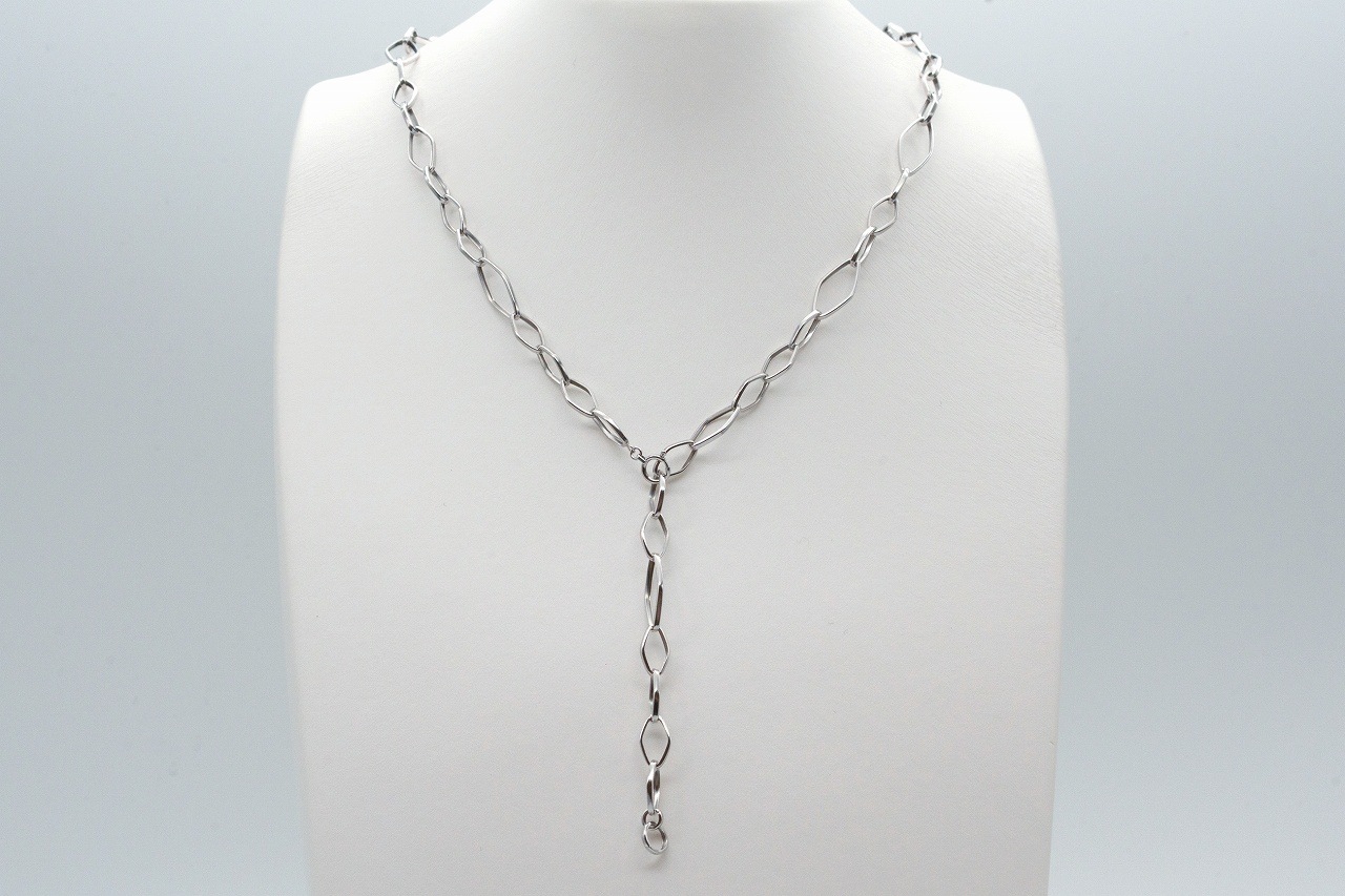 コメ兵｜PT950/PT850 クロス ダイヤモンド ネックレス 0.10CT 