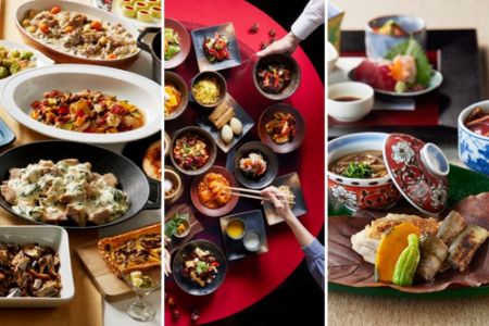 都ホテル 岐阜長良川】 和洋中3レストラン共通 ランチ券（ペア）