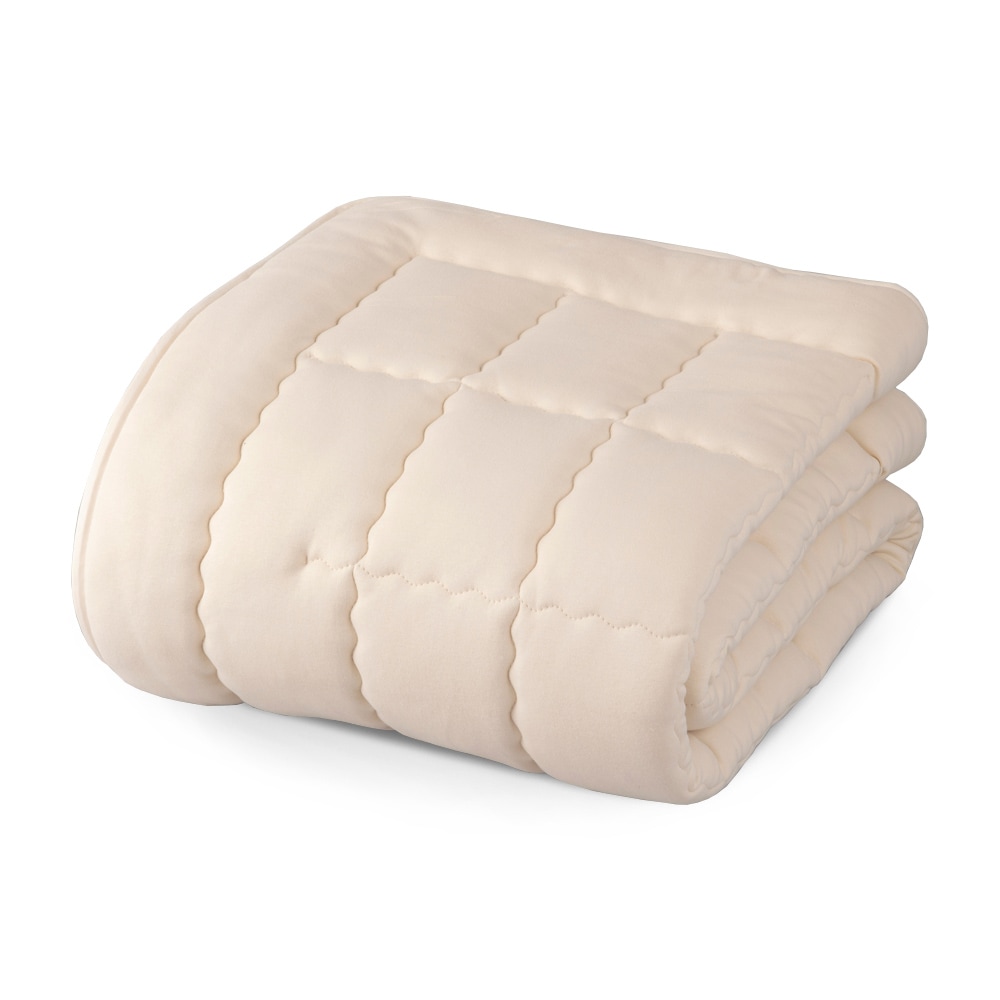 03BASIC ベッドパッド 再生繊維(セルロース)100% Q(クイーン) キナリ BPT521Q