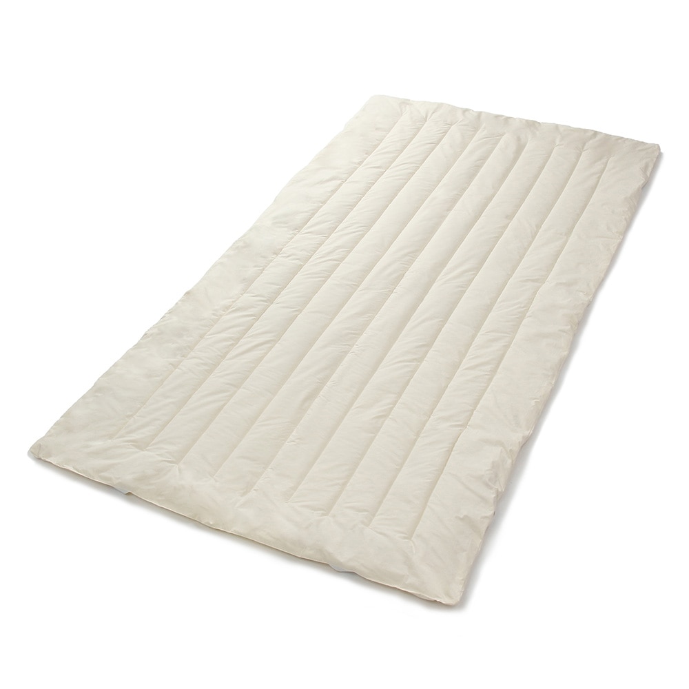 03LABO 洗える敷パッド 再生繊維(セルロース)100% SD(セミダブル) コットンブロード キナリ LB-S6021M42152