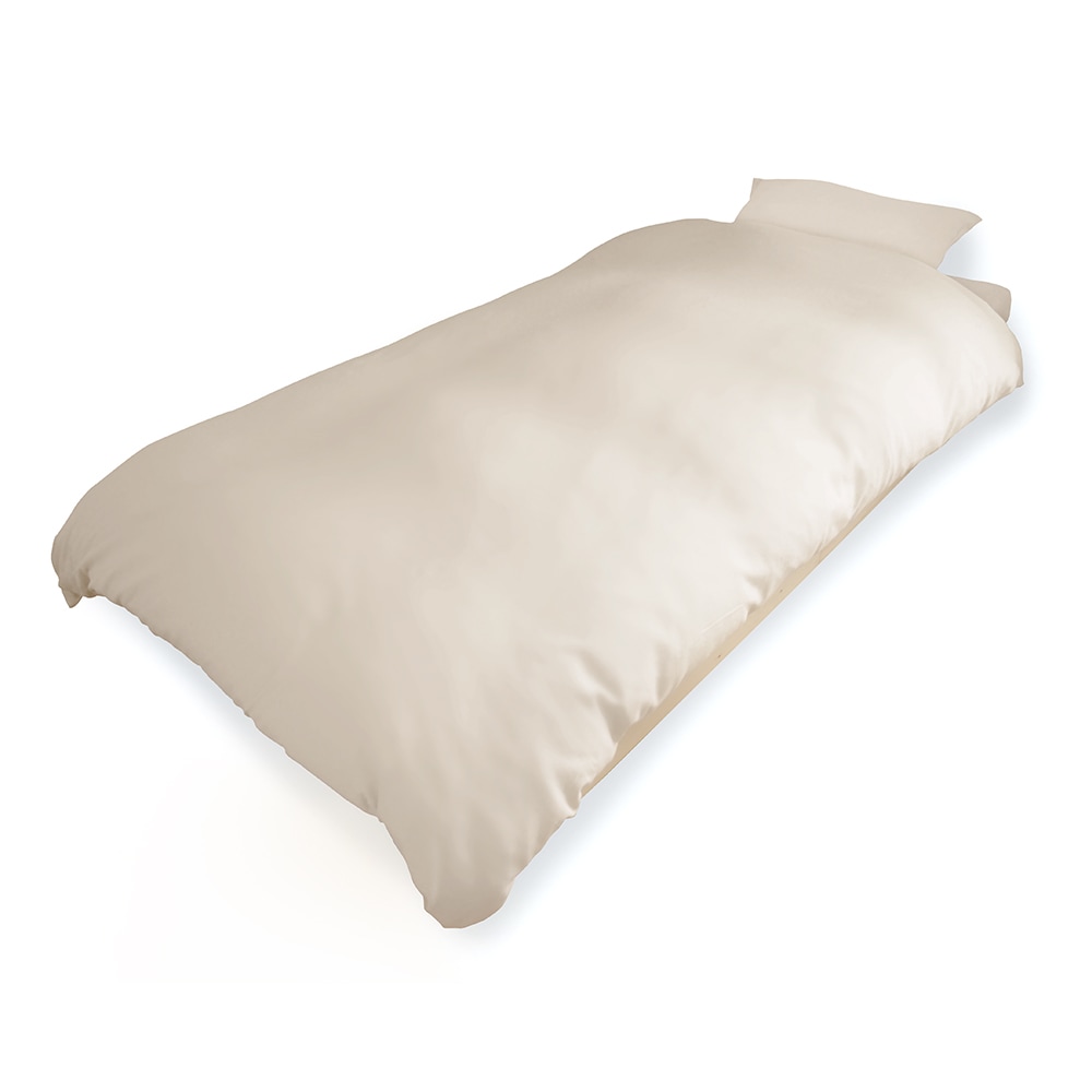 03LABO 側生地で作ったカバーリング コットンスムース 洗える掛ふとんカバー KL(キングロング) キナリ MR-KC18020KL22|03LABO|シリーズ