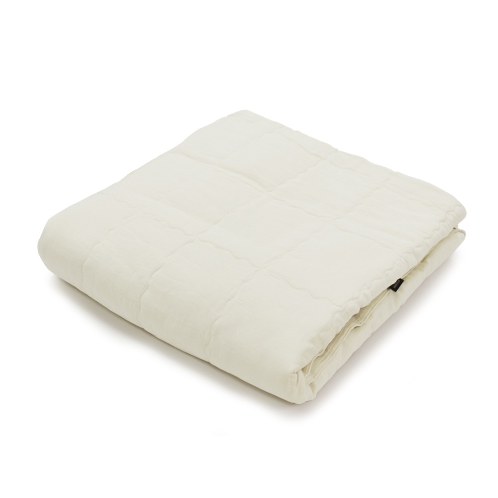 Treatment(R) Washed 洗った薄掛ふとん 和ざらし二重ガーゼ 再生繊維(セルロース)100％ SL(シングルロング) ベージュ TW-K4021SL43153