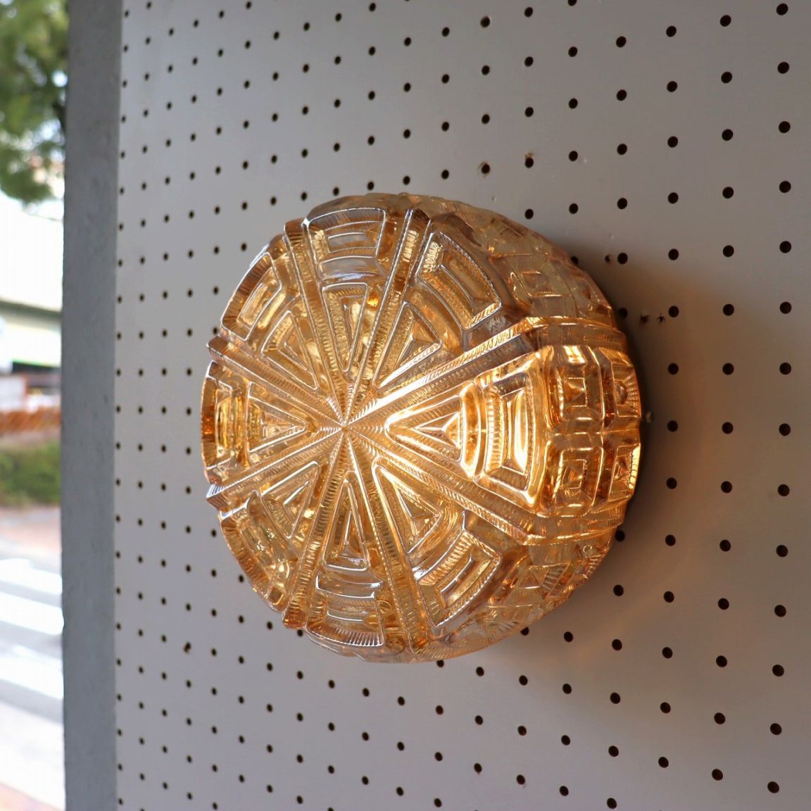 オーロラガラスシーリング/ウォールランプ