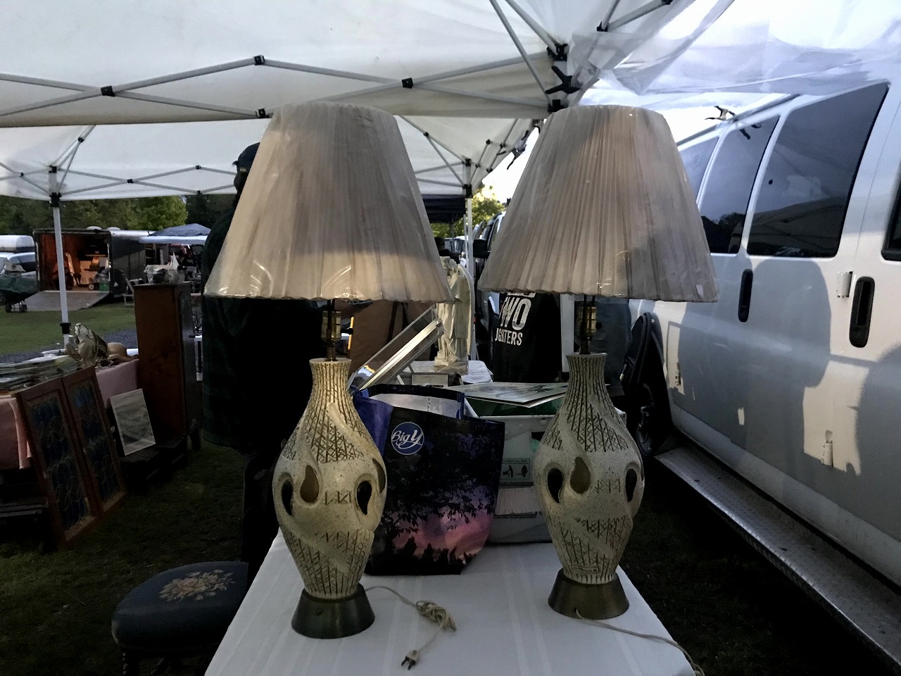 ポタリーテーブルランプ