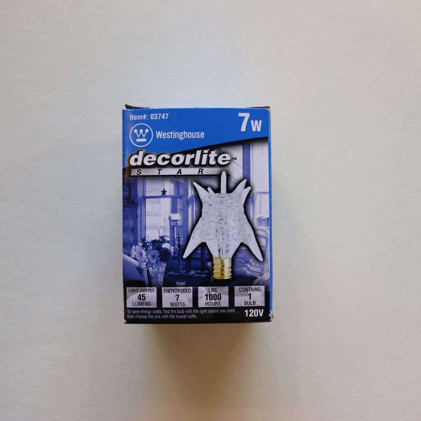 Westinghouse製スターバルブ(スプートニク)球