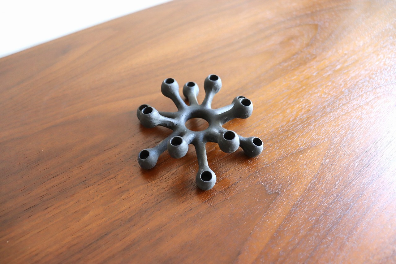 ダンスク社製アイアンキャンドルホルダー