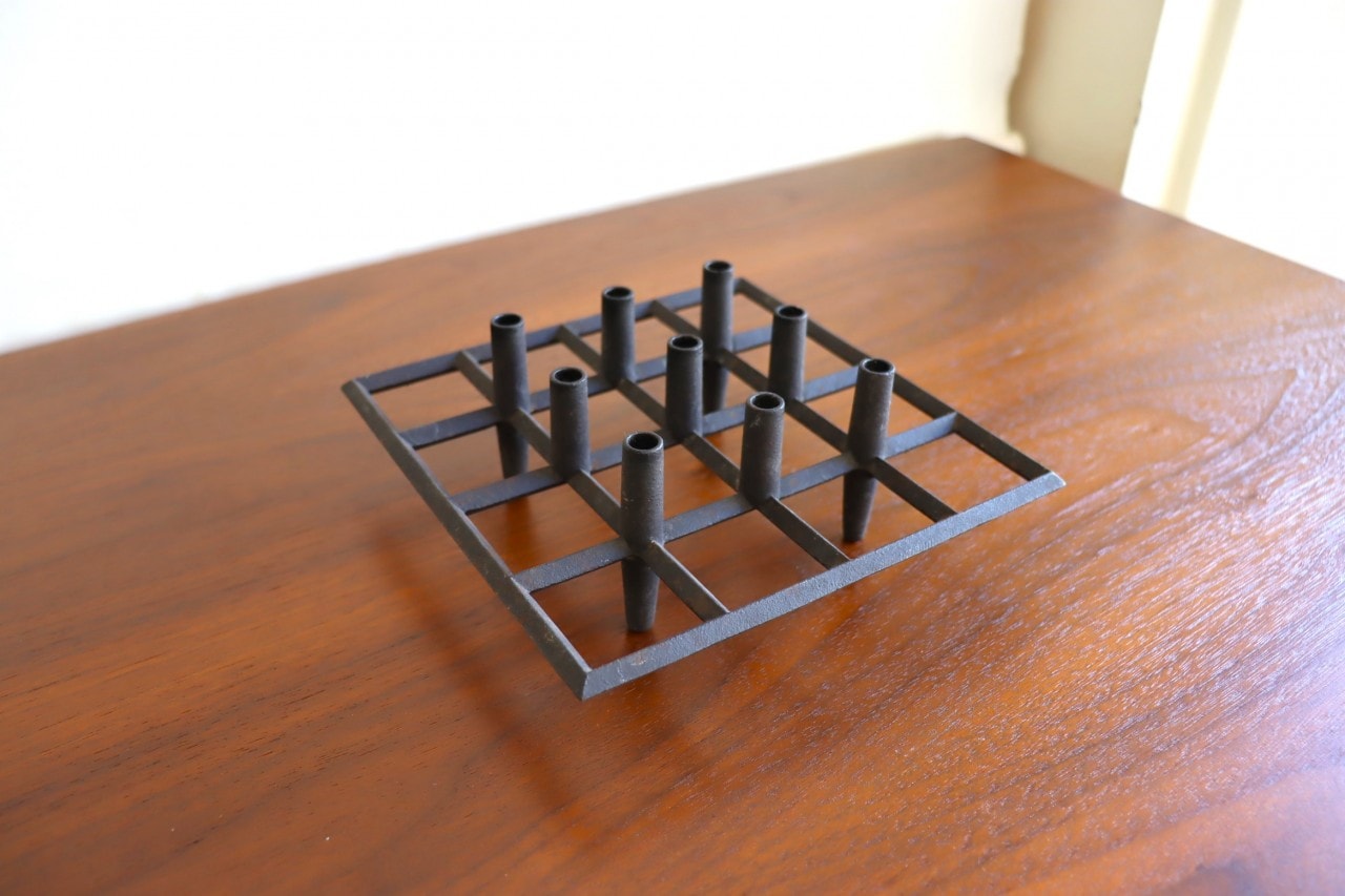 ダンスク製アイアンキャンドルホルダー