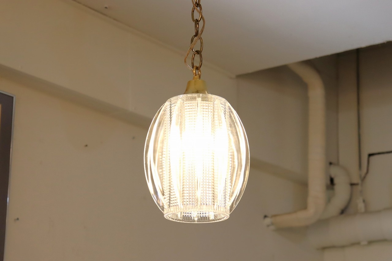 ガラスペンダントランプ