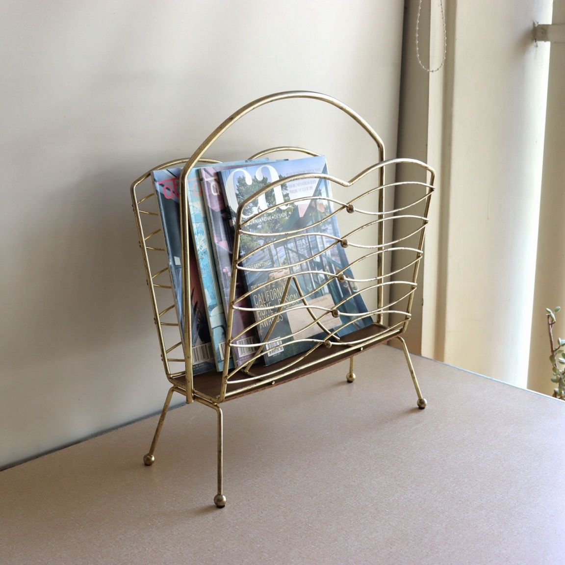 コンソール マガジンラック マガジンラック 木製 おしゃれ スリム アジアン アンティーク