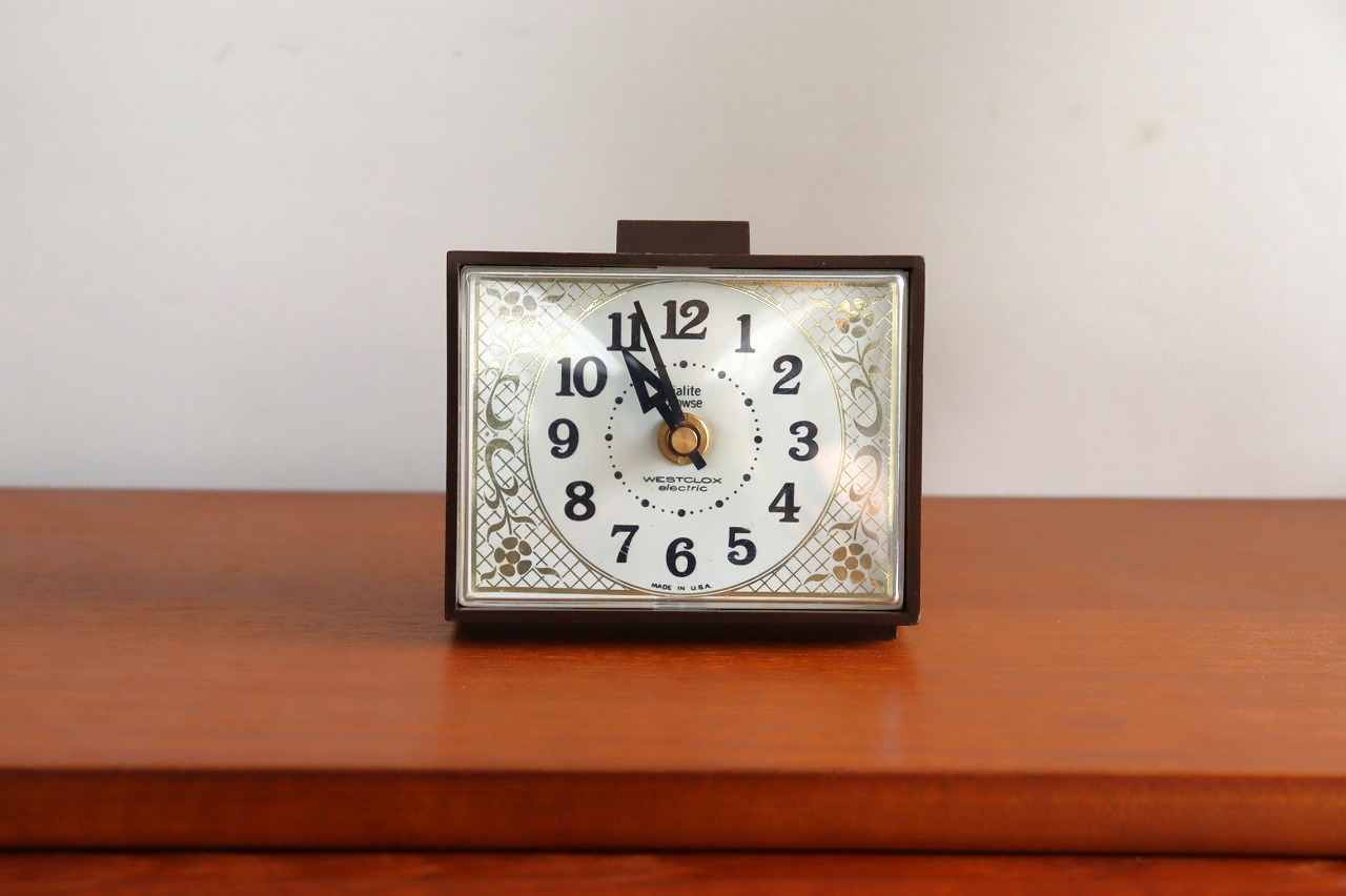 WESTCLOX社製テーブルクロック