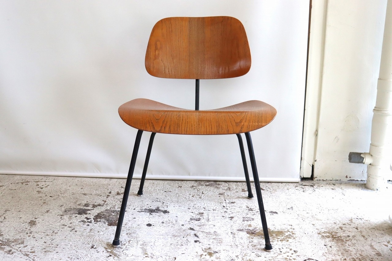 正規品 ハーマンミラー ヴィンテージ イームズ DCMチェア ファブリック Charles Eames＆Ray Eames（チャールズ・イームズ＆レイ