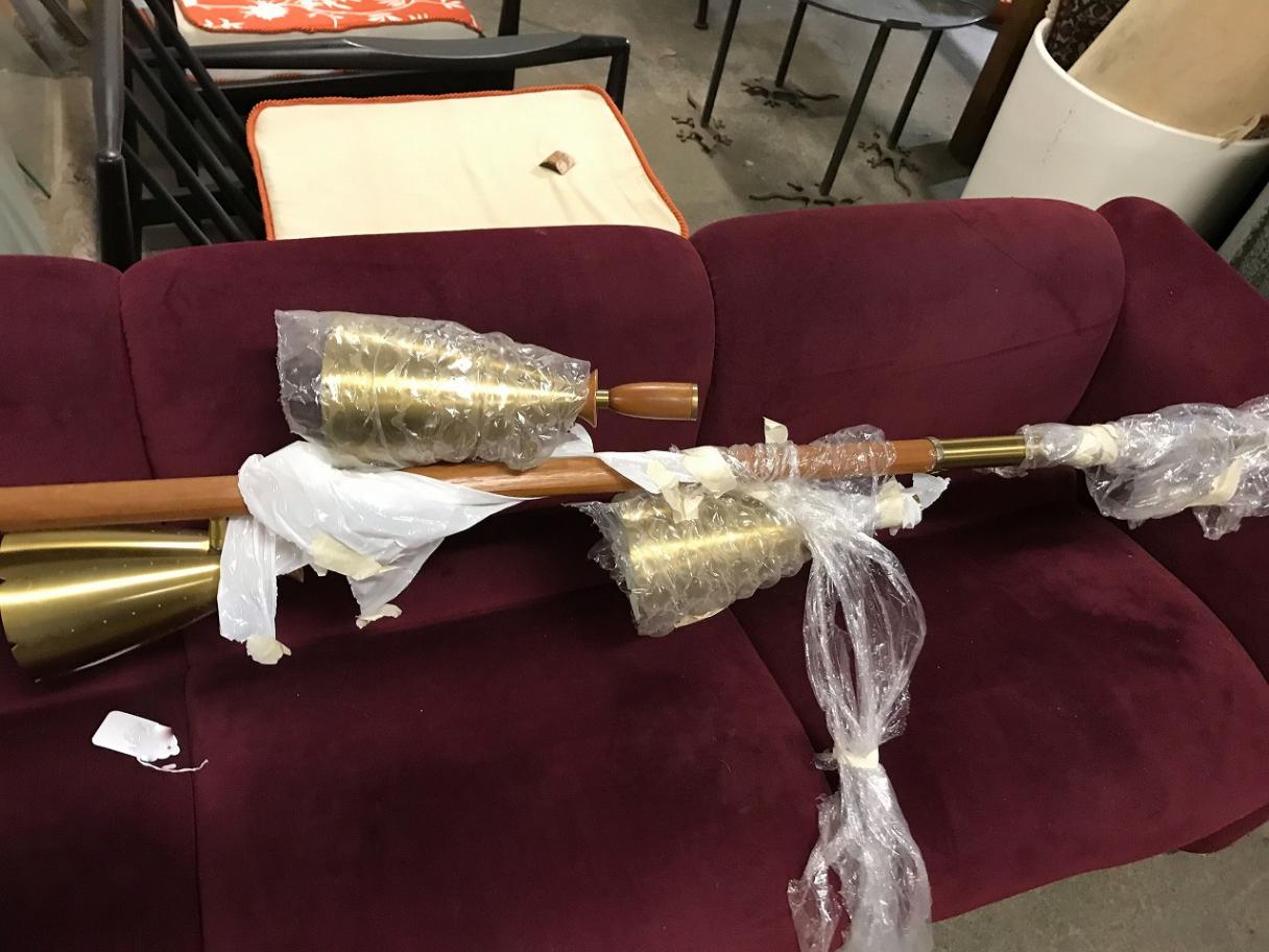 3灯ポールランプ