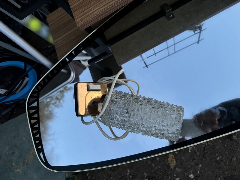 ガラステーブルランプ