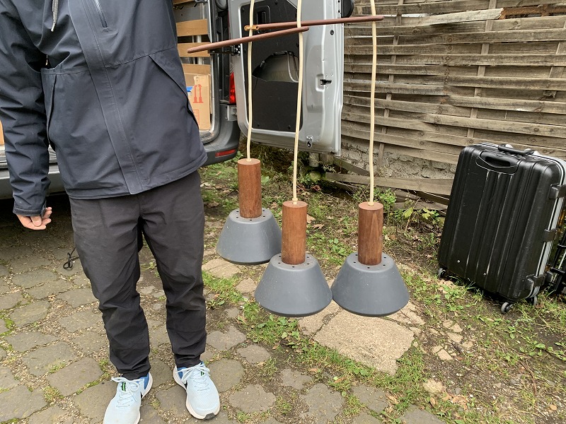 3灯ペンダントランプ