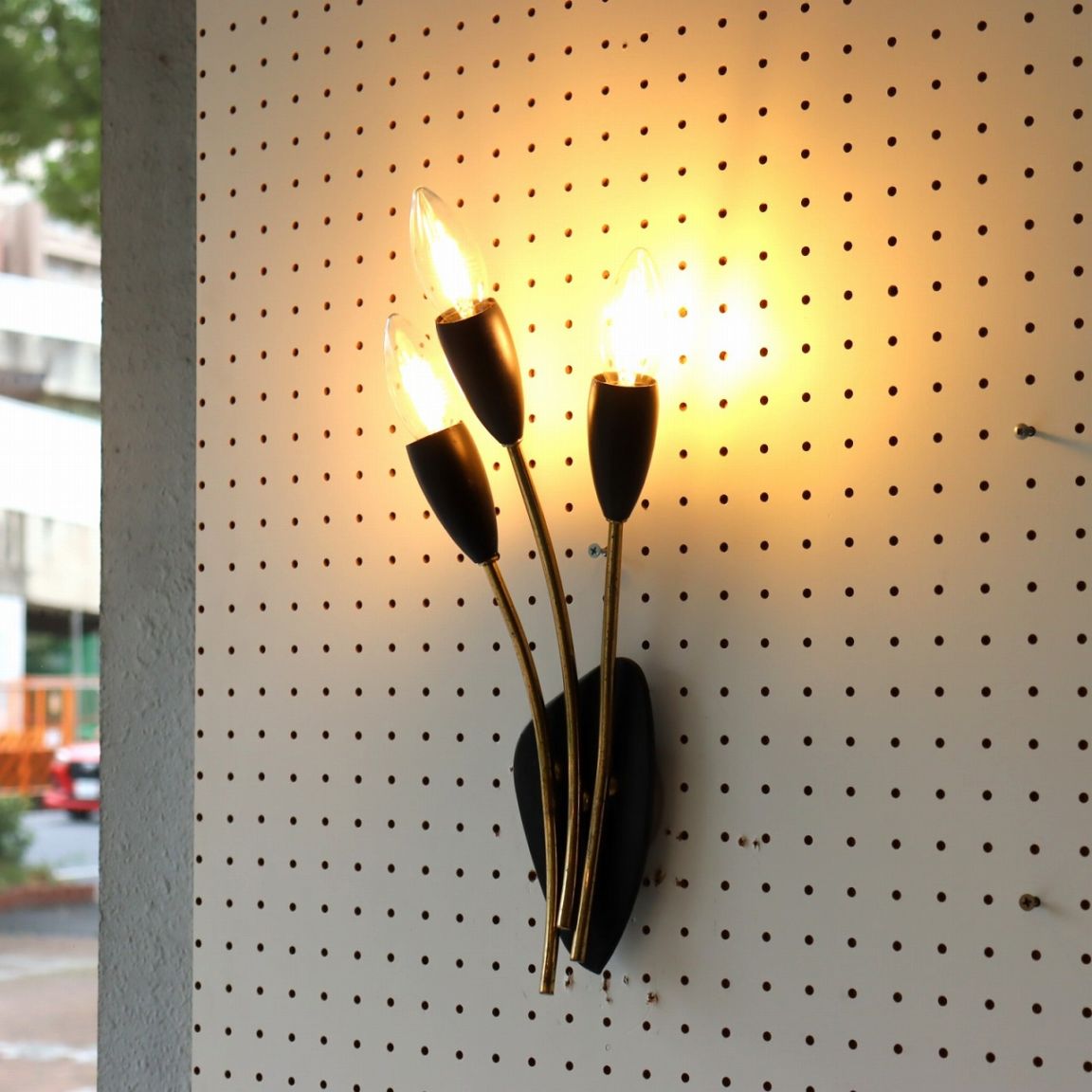 3灯ブラケットランプ