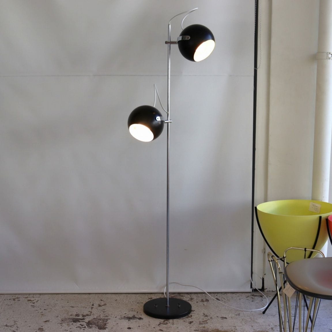 アイボール2灯フロアランプ | フロアランプ | パームスプリングス